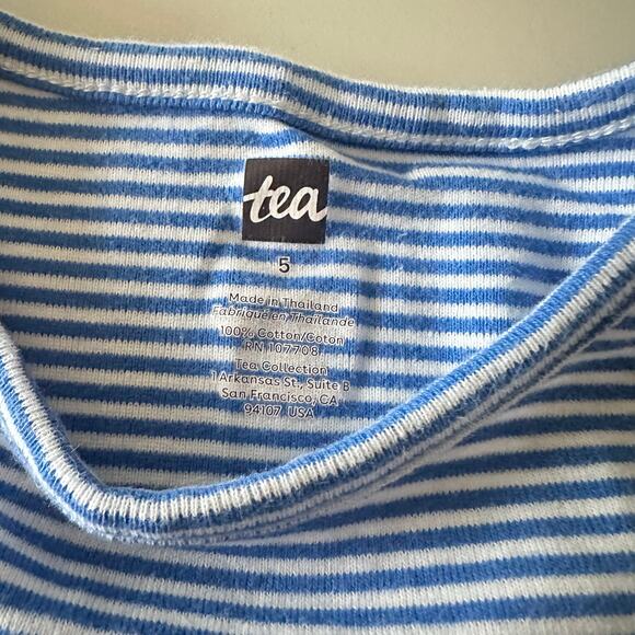 Tea Collection Tiered Skirted Twirl Dress - Size 5 - Picture 4 of 4